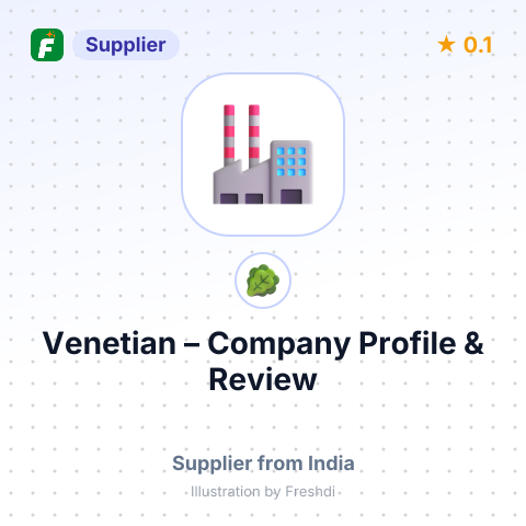Venetian – summary card, no photo uploaded yet