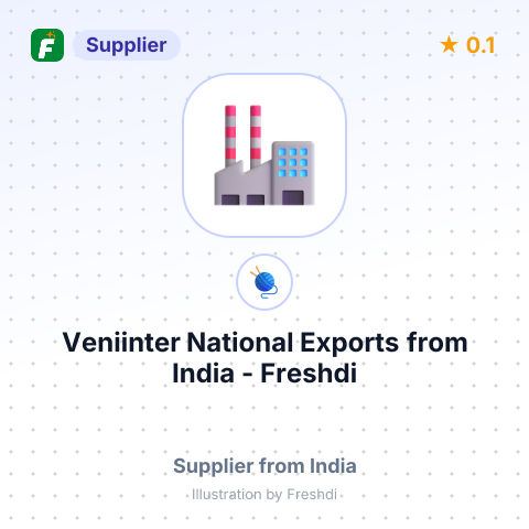 Veniinter National Exports  – summary card, no photo uploaded yet