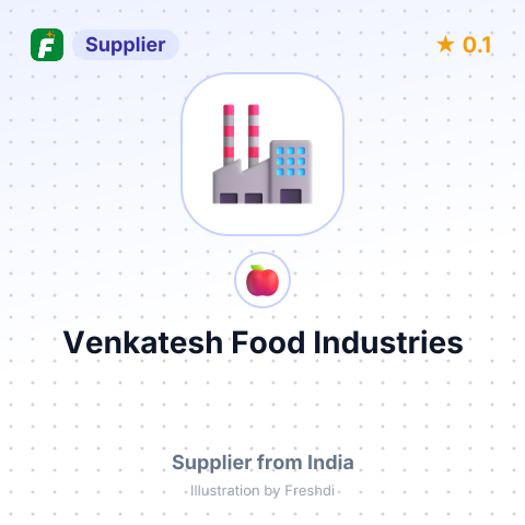 Venkatesh Food Industries  – summary card, no photo uploaded yet