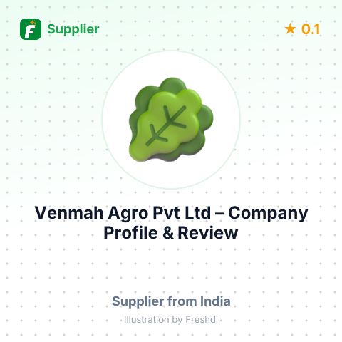 Venmah Agro Pvt Ltd – summary card, no photo uploaded yet