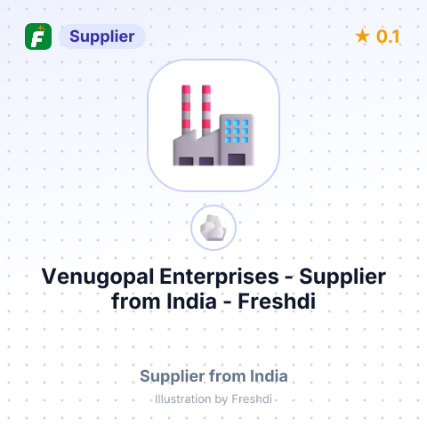 Venugopal Enterprises  – summary card, no photo uploaded yet