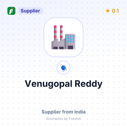 Venugopal Reddy  – summary card, no photo uploaded yet