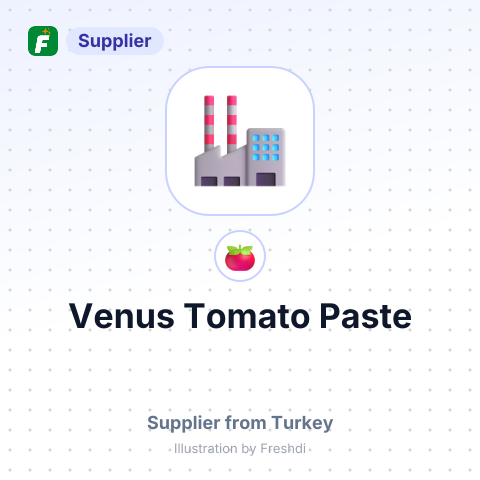 Venus Tomato Paste – summary card, no photo uploaded yet