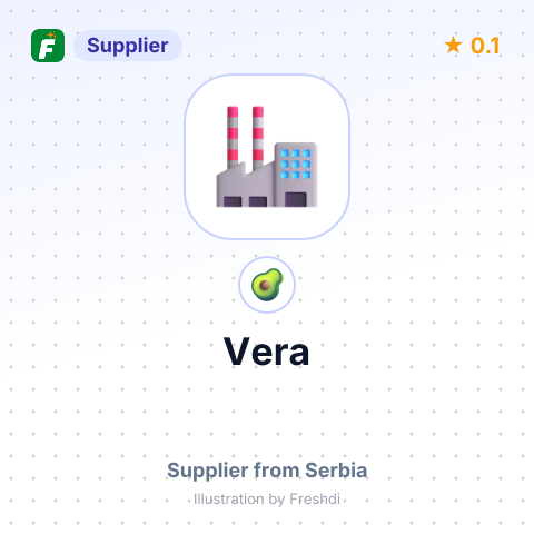 Vera  – summary card, no photo uploaded yet