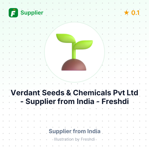 Verdant Seeds & Chemicals Pvt Ltd  – summary card, no photo uploaded yet