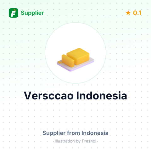 Versccao Indonesia  – summary card, no photo uploaded yet