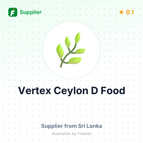 Vertex Ceylon D Food  – summary card, no photo uploaded yet