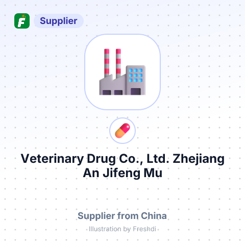 Veterinary Drug Co., Ltd. Zhejiang An Jifeng Mu – summary card, no photo uploaded yet
