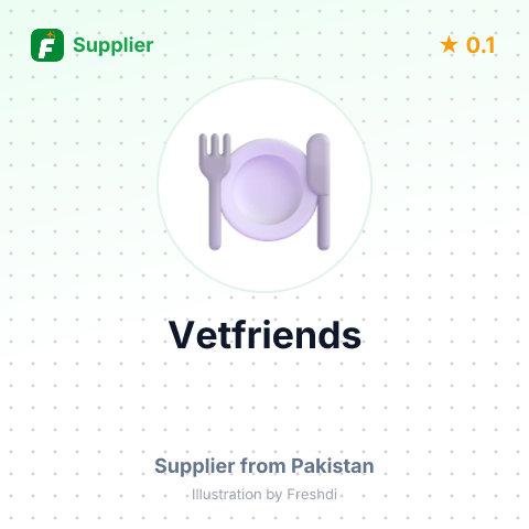 Vetfriends  – summary card, no photo uploaded yet