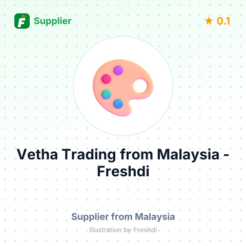 Vetha Trading  – summary card, no photo uploaded yet