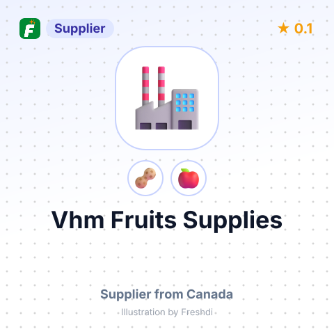 Vhm Fruits Supplies  – summary card, no photo uploaded yet