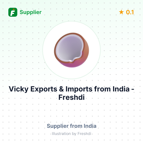 Vicky Exports & Imports  – summary card, no photo uploaded yet