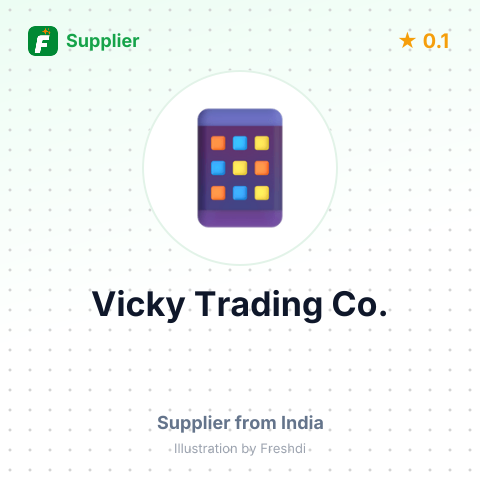 Vicky Trading Co.  – summary card, no photo uploaded yet