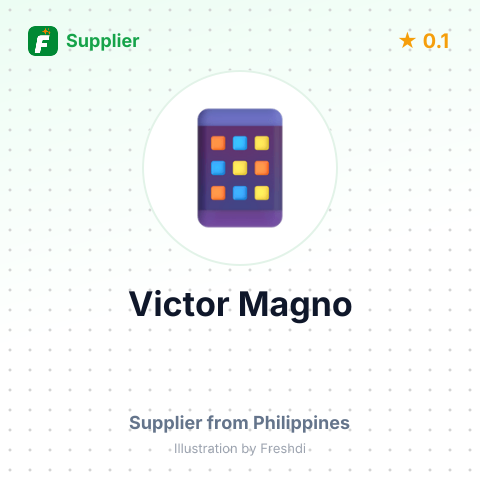 Victor Magno  – summary card, no photo uploaded yet