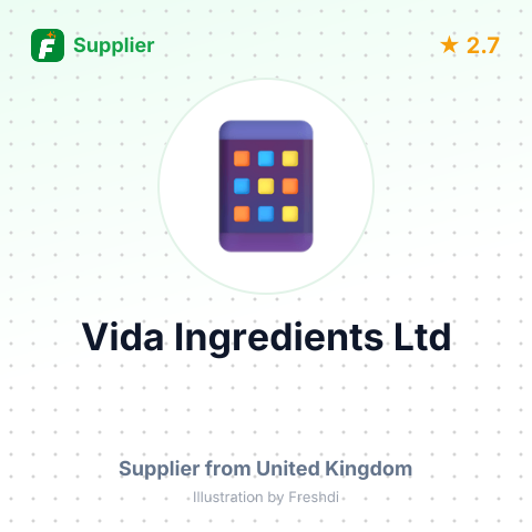 Vida Ingredients Ltd – summary card, no photo uploaded yet
