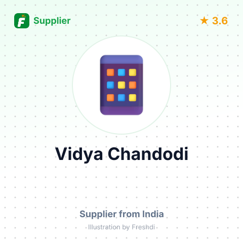 Vidya Chandodi – summary card, no photo uploaded yet