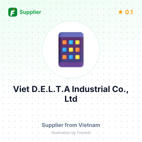 Viet D.E.L.T.A Industrial Co., Ltd  – summary card, no photo uploaded yet