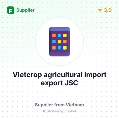 Vietcrop agricultural import export JSC  – summary card, no photo uploaded yet