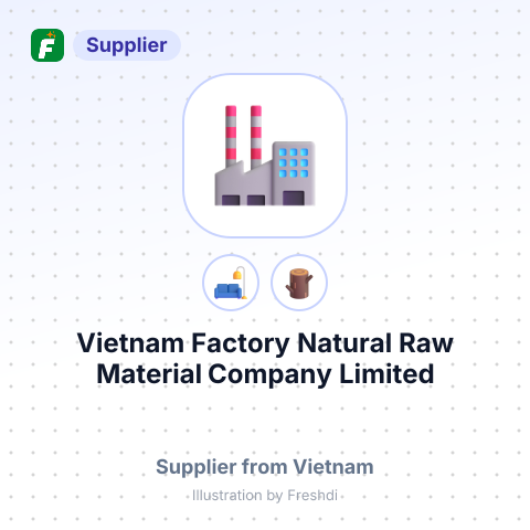 Vietnam Factory Natural Raw Material Company Limited – summary card, no photo uploaded yet