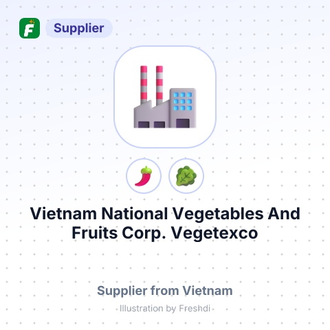 Vietnam National Vegetables And Fruits Corp. Vegetexco – summary card, no photo uploaded yet