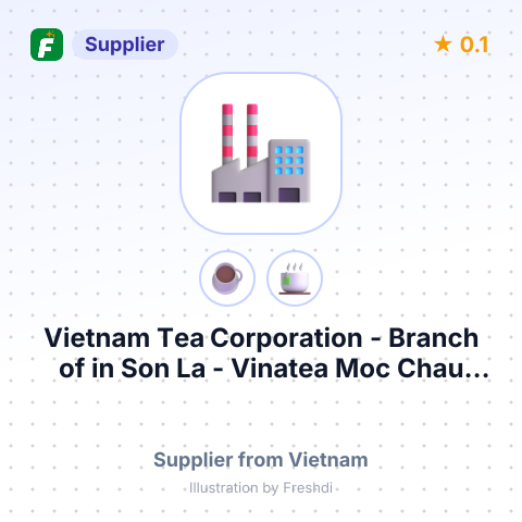Vietnam Tea Corporation - Branch of in Son La - Vinatea Moc Chau Joint Stock Company – summary card, no photo uploaded yet