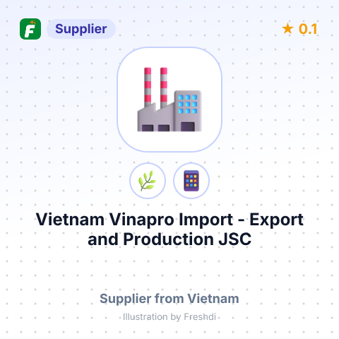 Vietnam Vinapro Import - Export and Production JSC  – summary card, no photo uploaded yet