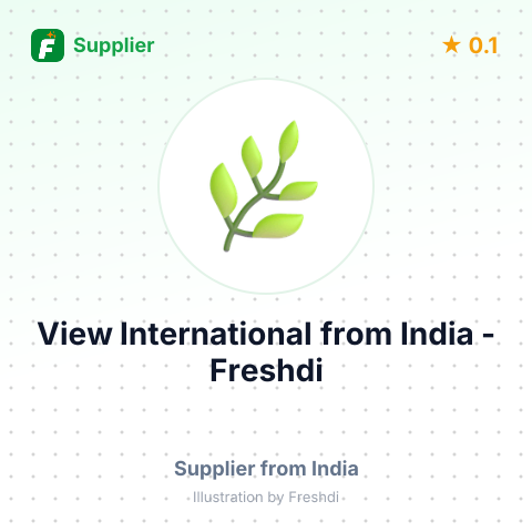 View International  – summary card, no photo uploaded yet