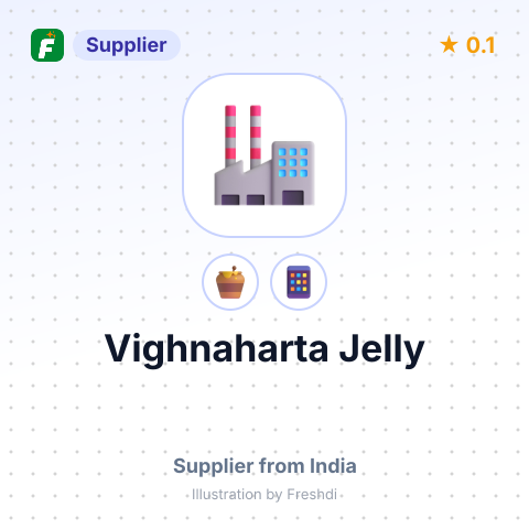 Vighnaharta Jelly  – summary card, no photo uploaded yet