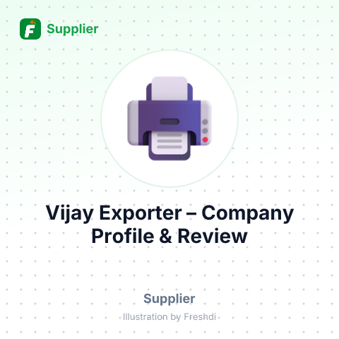 Vijay Exporter – summary card, no photo uploaded yet