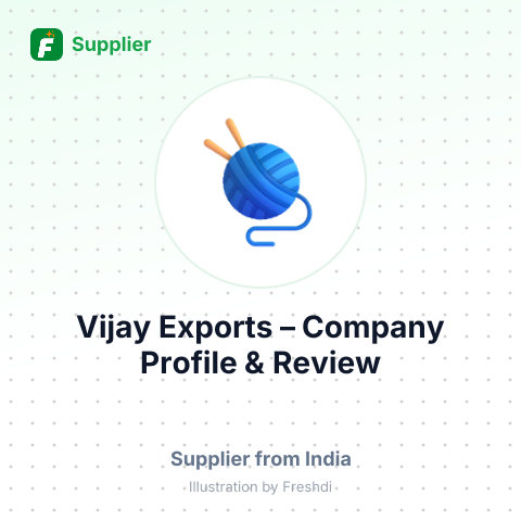 Vijay Exports – summary card, no photo uploaded yet