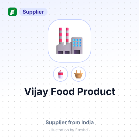 Vijay Food Product – summary card, no photo uploaded yet