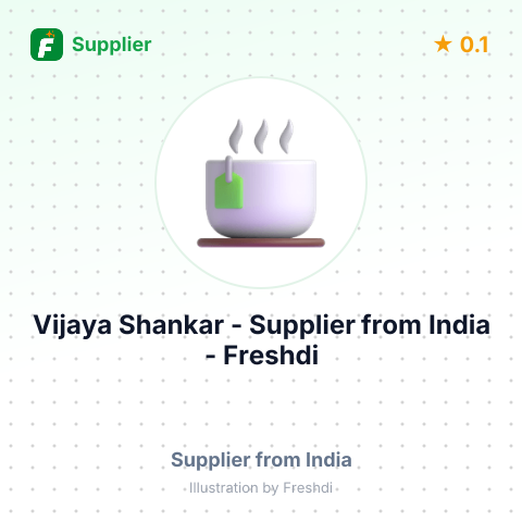 Vijaya Shankar  – summary card, no photo uploaded yet