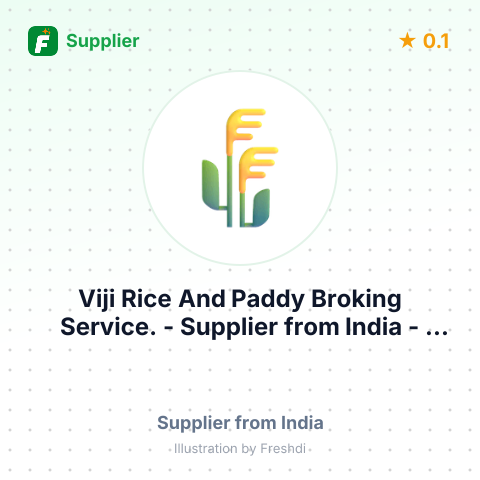 Viji Rice And Paddy Broking Service.  – summary card, no photo uploaded yet