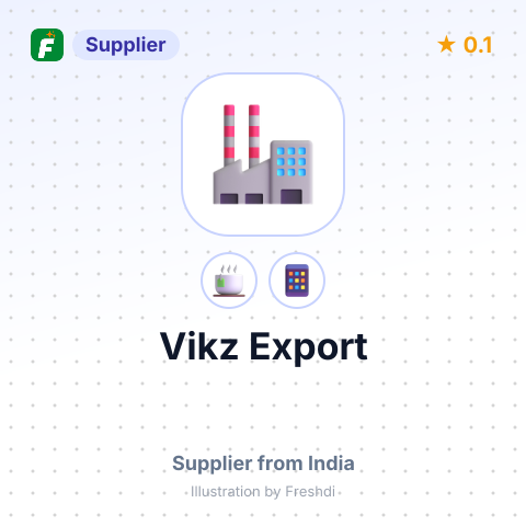 Vikz Export  – summary card, no photo uploaded yet