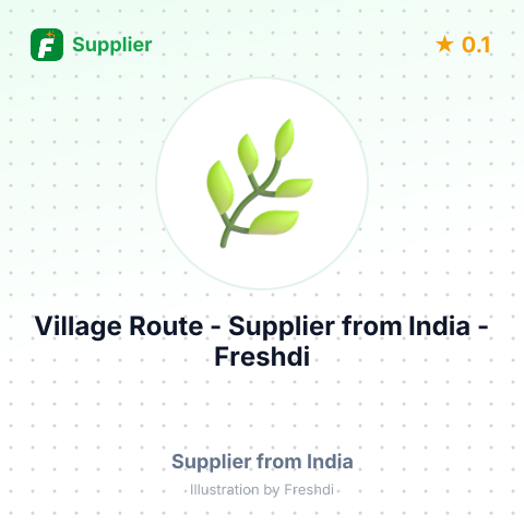 Village Route  – summary card, no photo uploaded yet