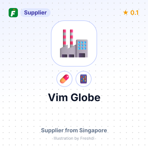 Vim Globe  – summary card, no photo uploaded yet