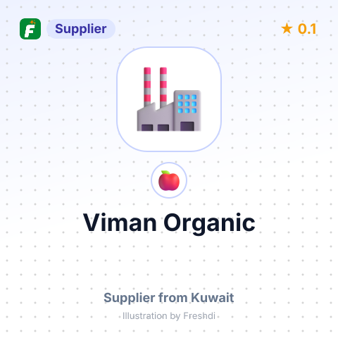 Viman Organic  – summary card, no photo uploaded yet