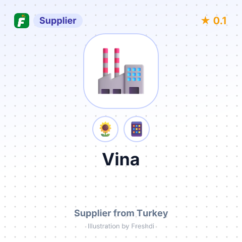 Vina  – summary card, no photo uploaded yet