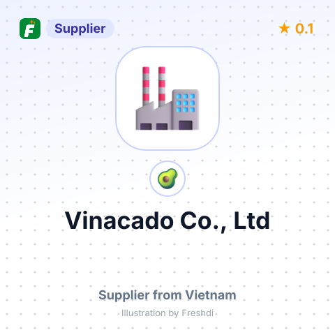 Vinacado Co., Ltd  – summary card, no photo uploaded yet