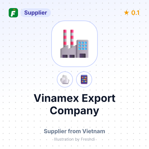 Vinamex Export Company  – summary card, no photo uploaded yet