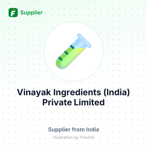 Vinayak Ingredients (India) Private Limited – summary card, no photo uploaded yet