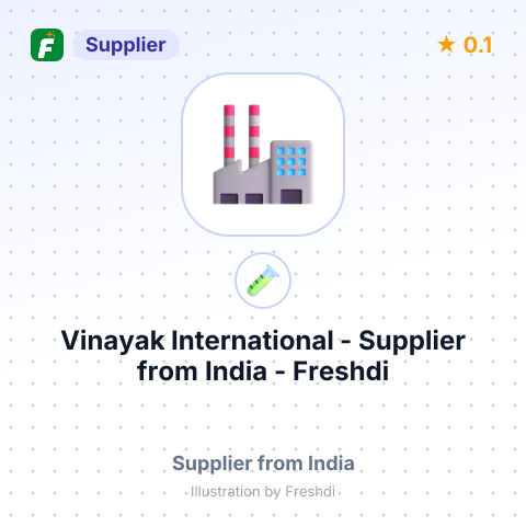 Vinayak International  – summary card, no photo uploaded yet