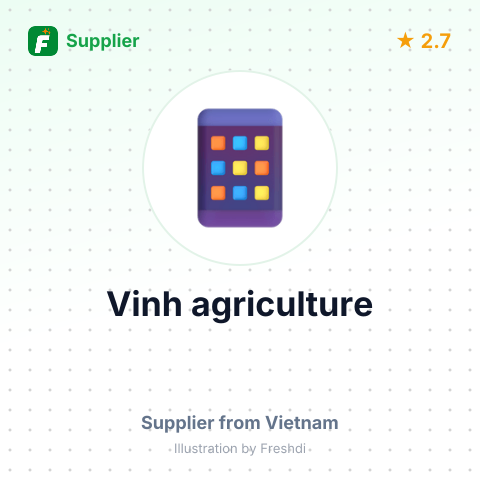 Vinh agriculture – summary card, no photo uploaded yet