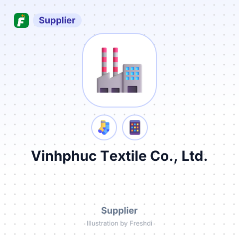 Vinhphuc Textile Co., Ltd. – summary card, no photo uploaded yet