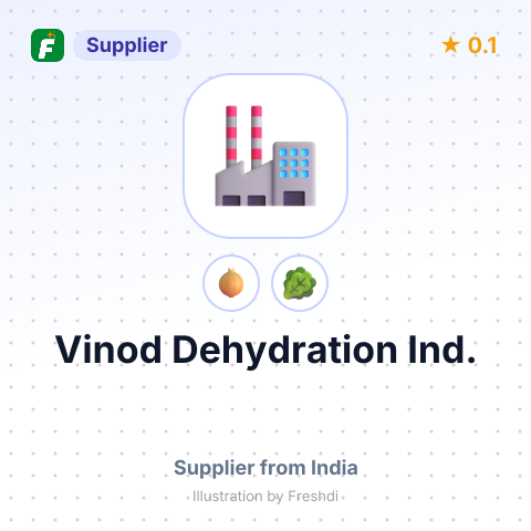 Vinod Dehydration Ind. – summary card, no photo uploaded yet