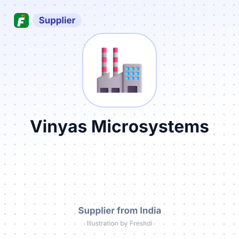 Vinyas Microsystems – summary card, no photo uploaded yet