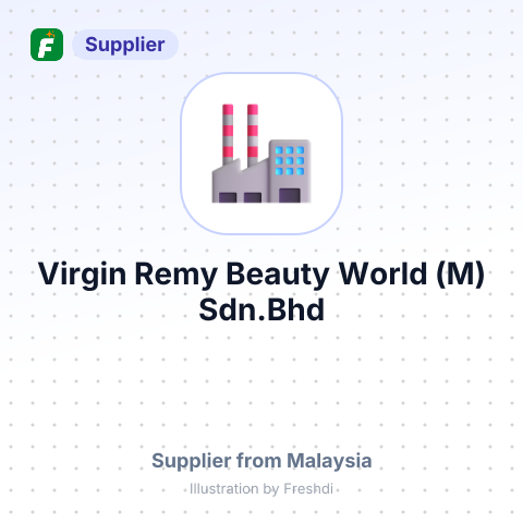 Virgin Remy Beauty World (M) Sdn.Bhd – summary card, no photo uploaded yet