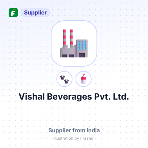 Vishal Beverages Pvt. Ltd. – summary card, no photo uploaded yet