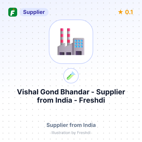 Vishal Gond Bhandar  – summary card, no photo uploaded yet
