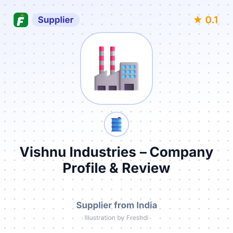 Vishnu Industries – summary card, no photo uploaded yet